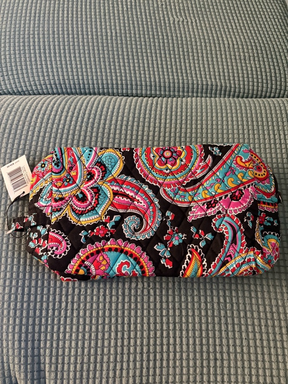 Vera Bradley Large Cosmetic Bag in Pattern Parisian Paisley